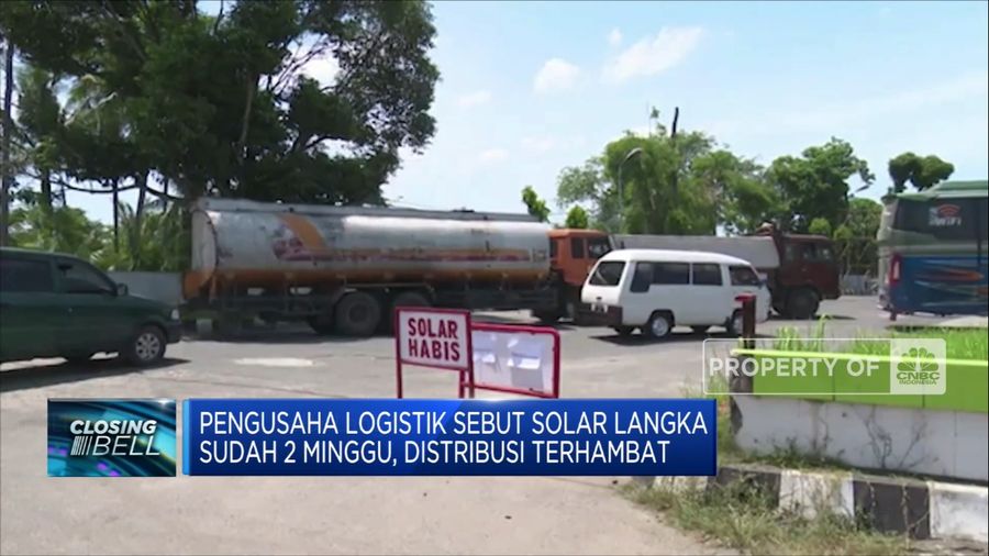 Sopir Truk Resah, Solar Langka (CNBC Indonesia TV)