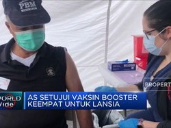 Tangkal Covid-19, AS Setujui Dosis Ke-4 Pfizer dan Moderna