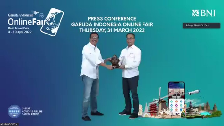 Garuda Indonesia Online Travel Fair (GOTF) 2022 (Dok. BNI)