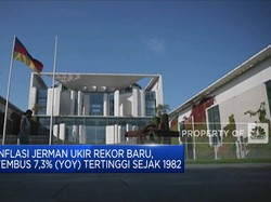 Melambung 7,3%, Inflasi Jerman Pecah Rekor Sejak 1981