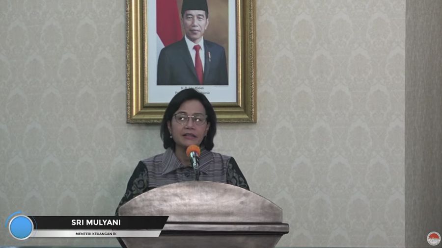 Menteri Keuangan Sri Mulyani  (Tangkapan Layar Youtube PPATK Indonesia)