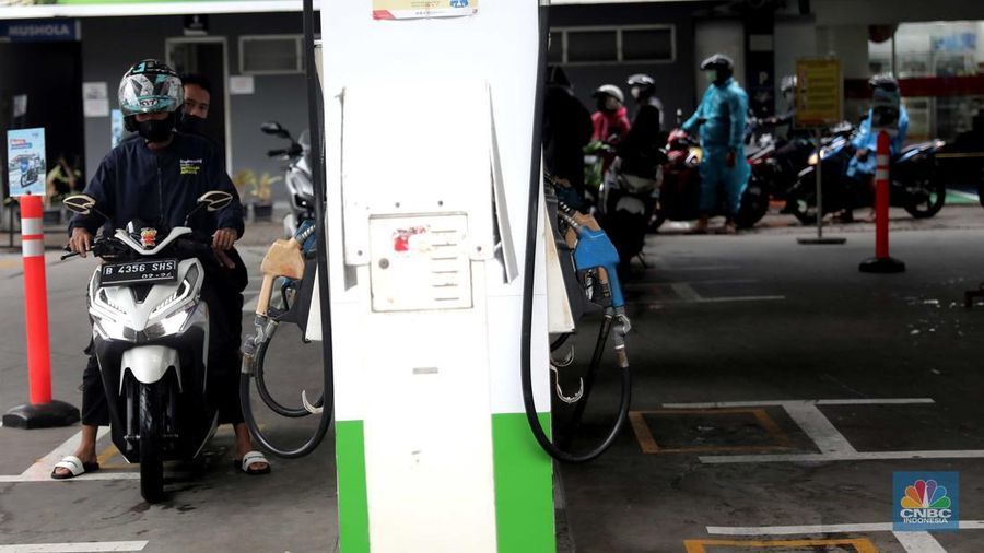SPBU Pertamina (CNBC Indonesia/ Muhamaad Sabki)