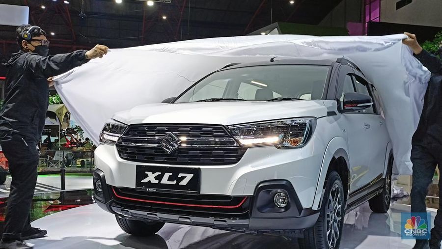 Suzuki XL7 di IIMS 2022 (CNBC Indonesia/ Ferry Sandi)
