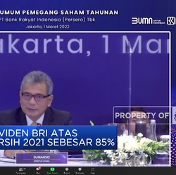 BRI Setor Dividen Jumbo Rp 14,04 Triliun Ke Negara