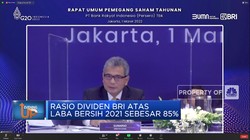 BRI Setor Dividen Jumbo Rp 14,04 Triliun Ke Negara