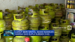 Luhut Beri Sinyal Akan Naikkan Harga Gas Elpiji Subsidi 3 Kg