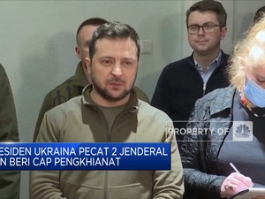 Presiden Ukraina Pecat 2 Jenderal dan Beri Cap Pengkhianat