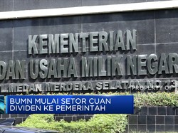 BUMN Mulai Setor Cuan Dividen Ke Pemerintah