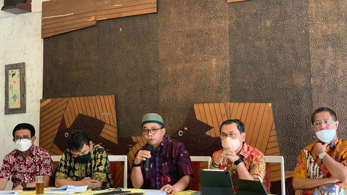 Media briefing Direktorat Jenderal Pajak (CNBC Indonesia/ Chandra Gian Asmara)