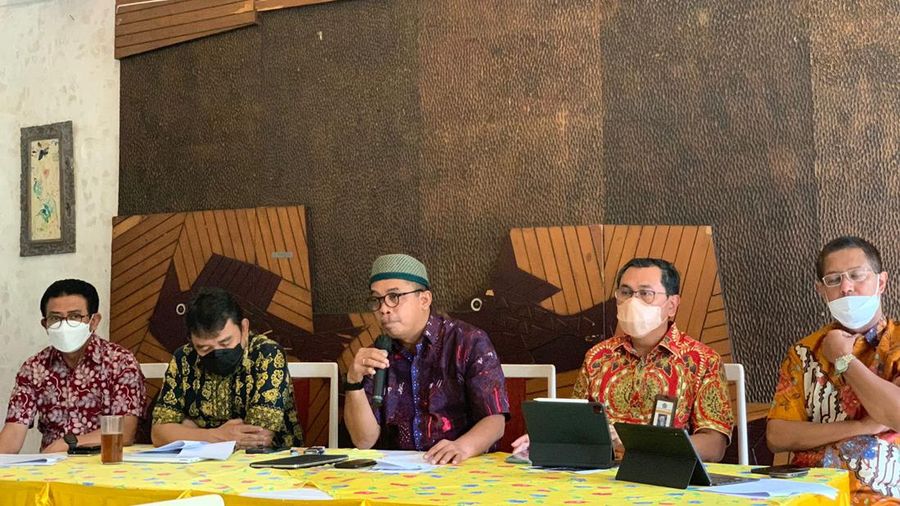 Media briefing Direktorat Jenderal Pajak (CNBC Indonesia/ Chandra Gian Asmara)