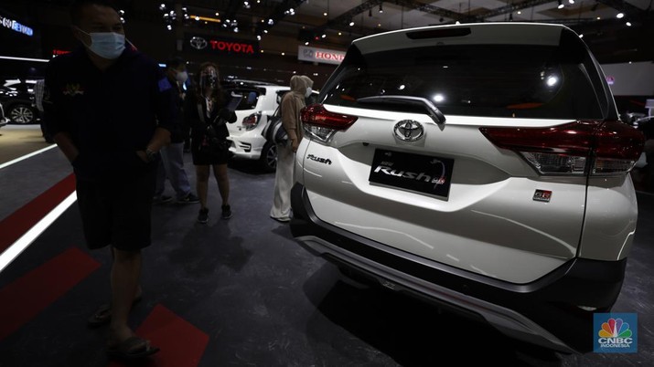 Toyota Rush di IIMS 2022 Toyota Rush (CNBC Indonesia/ Tri Susilo)