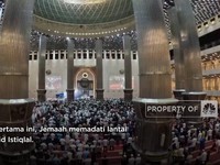 Malam Pertama Tarawih, Jemaah Padati Masjid Istiqlal