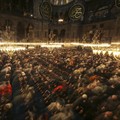 Merinding! Ini Suasana Hagia Sophia yang Gelar Tarawih Lagi