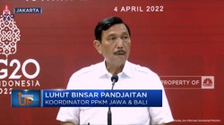 Luhut Sampaikan Sederet Kabar Gembira Terkait Covid-19 di RI