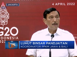 Luhut Sampaikan Sederet Kabar Gembira Terkait Covid-19 di RI