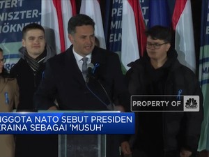 Anggota NATO Sebut Presiden Ukraina Sebagai 'Musuh'