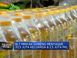 Demi Warga, Pemerintah Kucurkan BLT Minyak Goreng