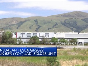 Elon Musk Cuan! Penjualan Tesla Pecah Rekor