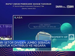 Kinerja Cemerlang, BRI Setor Rp 14,04 Triliun Ke Negara