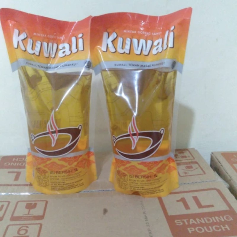 Minyak goreng Fitri 1liter/ minyak tropical 1liter (Tangkapan layar Tokopedia)