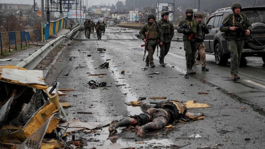 Pembunuhan massal di Bucha, Ukraina (REUTERS/STRINGER)