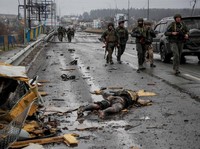 Heboh Mayat-mayat Bergelimpangan di Bucha, Ini Respons Rusia