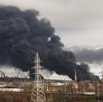 Potret Serangan Rudal Rusia Menghantam Kota Pelabuhan Odesa