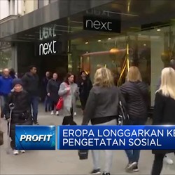 Eropa Longgarkan Kebijakan Pengetatan Sosial