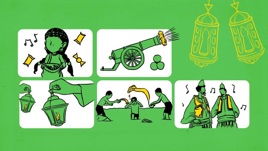 Infografis: Tradisi Ramadan Unik di Dunia, dari Lebanon sampai Mesir