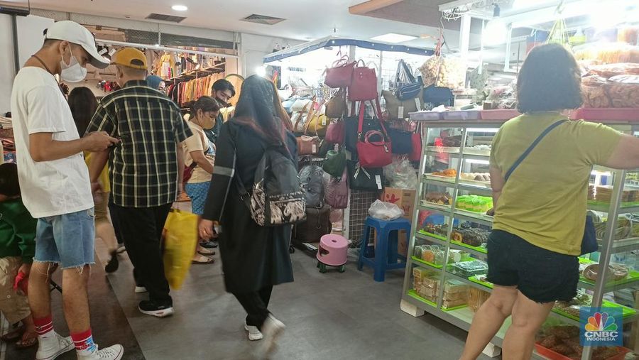 ITC Mangga Dua, Selasa (5/4/2022) (²©²ÊÍøÕ¾/Ferry Sandi)