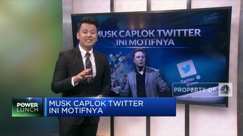 Musk Caplok Twitter, Ini Motifnya