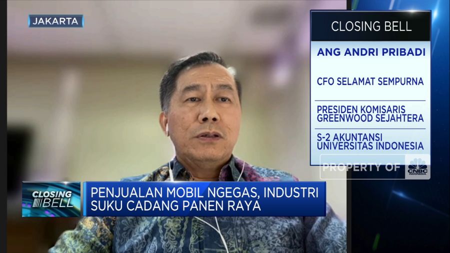 Penjualan Mobil Ngegas, Permintaan Suku Cadang Naik 30% (CNBC Indonesia TV)