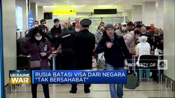 Putin Larang Warga Negara Barat Masuk Rusia