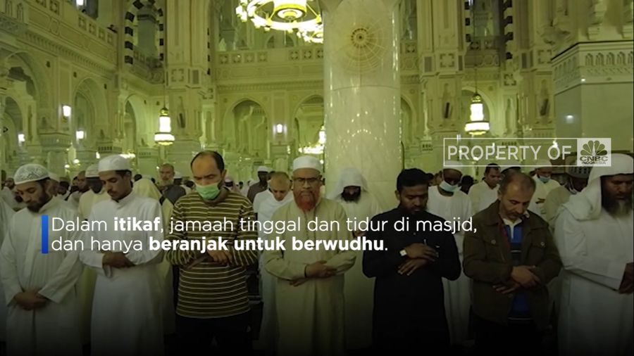 Arab Saudi Izinkan Masjid Suci Mekkah-Madinah Untuk Iktikaf
