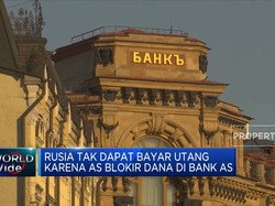 AS Blokir Pembayaran Utang, RusiaTerancam "Gagal Bayar"