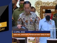 Jokowi Sentil Menteri Tak Peka, Hingga Rusia Dihujani Hukuman