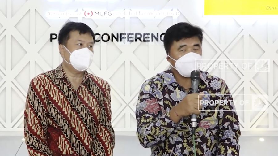 Danamon, Adira Finance Dan MUFG Berkolaborasi di Event IIMS (Tangkapan layar CNBC IndonesiaTV)