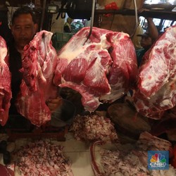 Tembus Rp 180 Ribu, Rekor Harga Daging di DKI 'Pecah'
