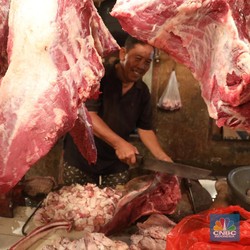 Harga Daging di Jakarta Rekor Bertahan Rp 170 Ribu