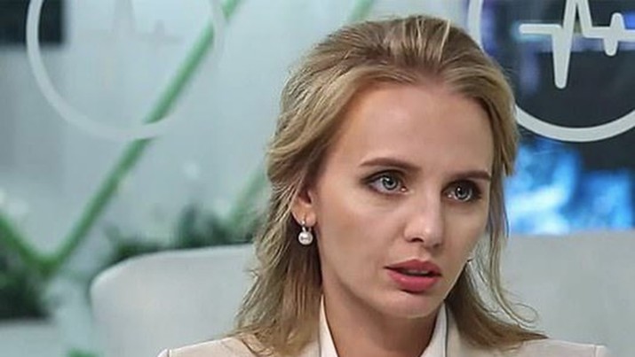 Putri Vladimir Putin, Dr. Maria Vorontsova (Tangkapan layar TV Channel) Putri Vladimir Putin, Dr. Maria Vorontsova (Tangkapan layar TV Channel)