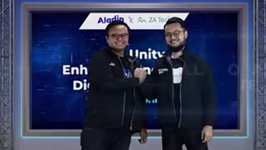 Seremoni PT Bank Aladin Syariah & ZA Tech ‘One Unity: Enhancing Indonesia Digital Ecosystem