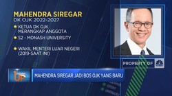 Mahendra Siregar Terpilih Jadi Bos OJK