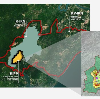 Ternyata di Sini Lokasi Persis Istana Jokowi di IKN Nanti