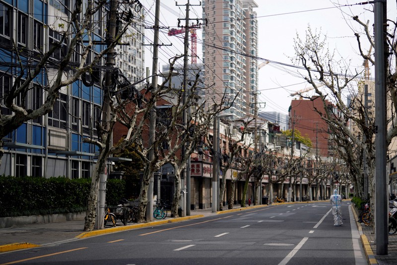 Lockdown di Sanghai, China (REUTERS/ALY SONG) Lockdown di Sanghai, China (REUTERS/ALY SONG)