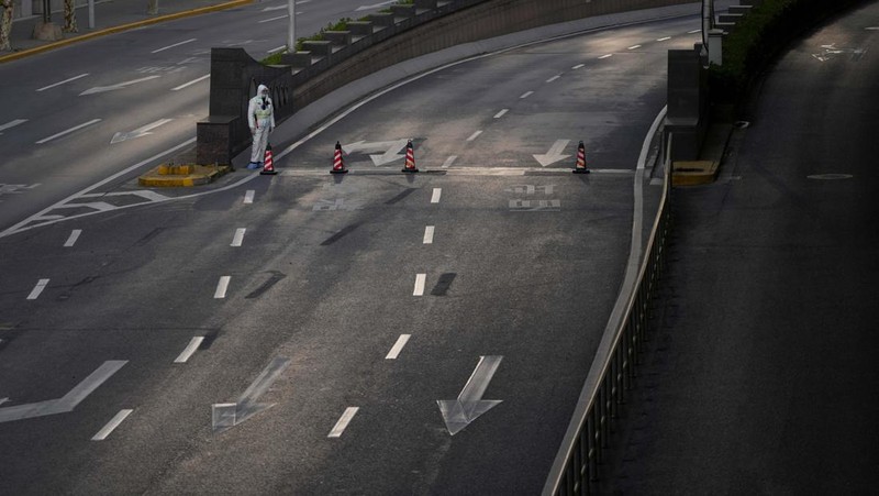 Lockdown di Sanghai, China (REUTERS/ALY SONG)