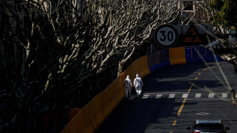 Lockdown di Sanghai, China (REUTERS/ALY SONG)