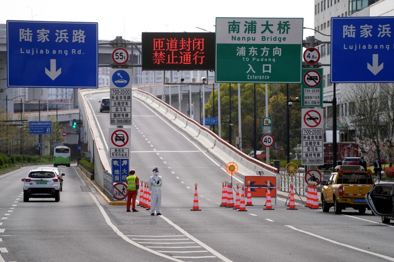 Lockdown di Sanghai, China (REUTERS/ALY SONG) Lockdown di Sanghai, China (REUTERS/ALY SONG)