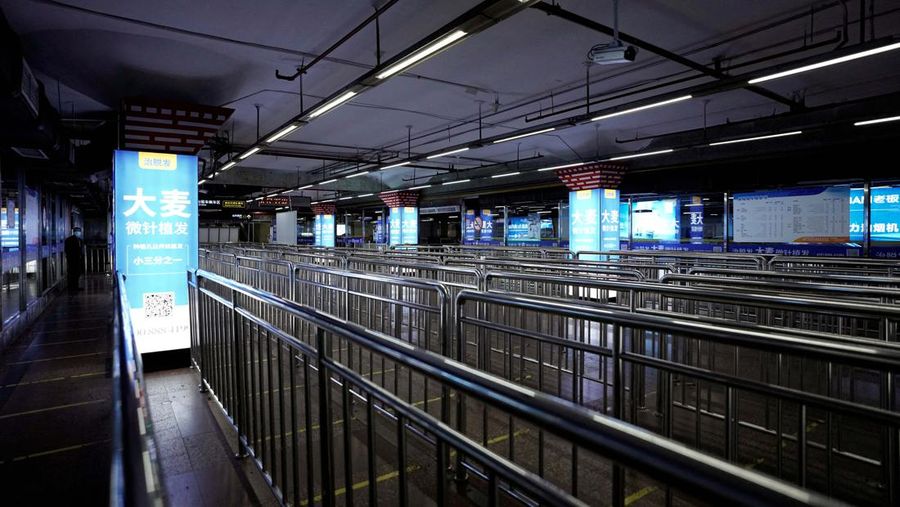 Lockdown di Sanghai, China (REUTERS/ALY SONG)