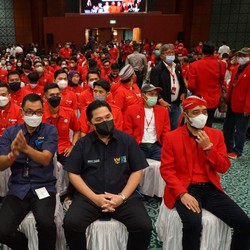 Bentuk Holding PLN, Erick Thohir Rayu Serikat Pekerja?
