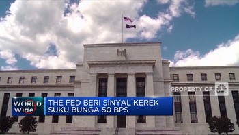 The Fed Beri Sinyal Kerek Suku Bunga 50 BPS
